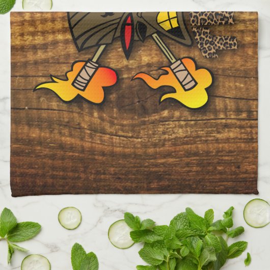 Linge De Cuisine Tiki Kustom (Plié)