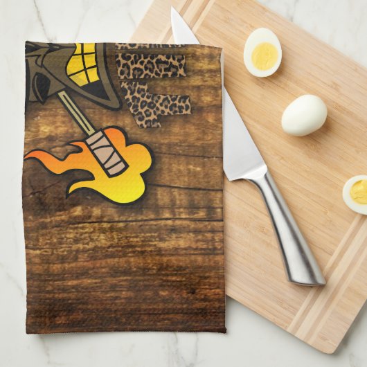 Linge De Cuisine Tiki Kustom (Quart Plié)