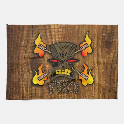 Linge De Cuisine Tiki Kustom (Horizontal)