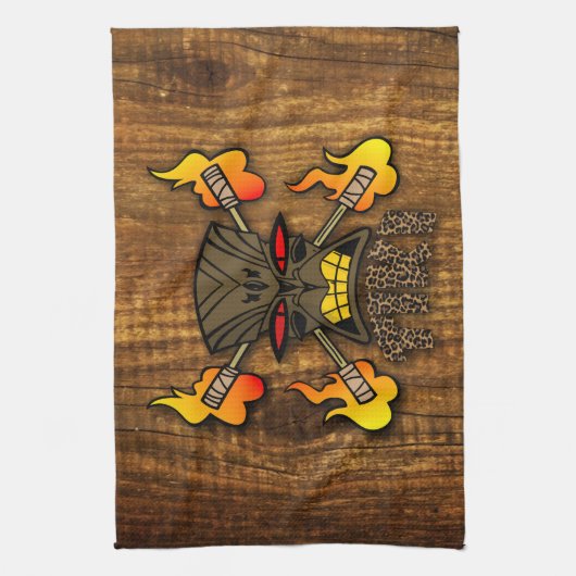 Linge De Cuisine Tiki Kustom (Vertical)