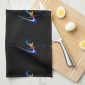 Linge De Cuisine Tiki Surfer (Quart Plié)