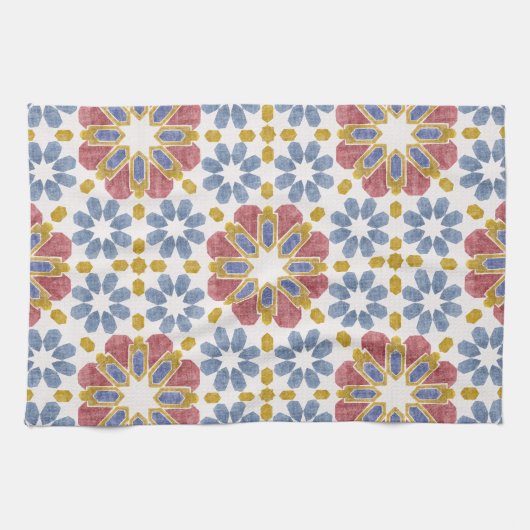 Linge De Cuisine Tile marocaine (Horizontal)