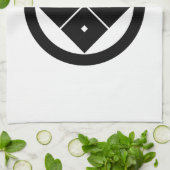 Linge De Cuisine Tilted four-square-eyes in circle (Plié)