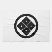 Linge De Cuisine Tilted four-square-eyes in circle (Horizontal)