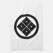 Linge De Cuisine Tilted four-square-eyes in circle (Vertical)