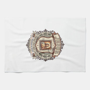 Linge De Cuisine Timbre vintage Jésus Timbre vintage Jésus