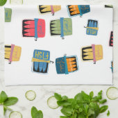 Linge De Cuisine Tinned Fish Kitchen Towel (Plié)