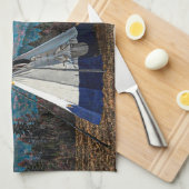 Linge De Cuisine Tipi - Camp d'hiver (Quart Plié)