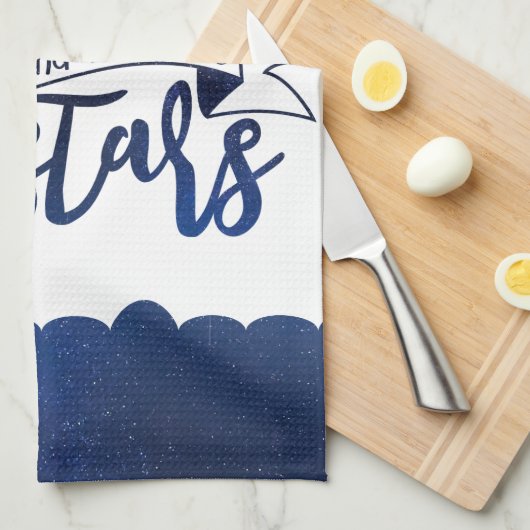 Linge De Cuisine Tir pour la lune (Quart Plié)