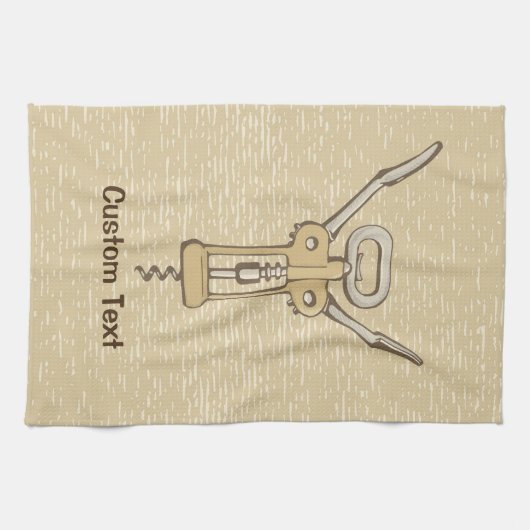 Linge De Cuisine Tire-bouchon (Horizontal)