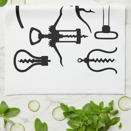 Linge De Cuisine Tire-bouchons (Plié)