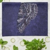 Linge De Cuisine Tiré Moth (Plié)