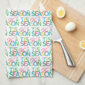 Linge De Cuisine Tis the Season Kitchen Towel (Quart Plié)