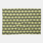 Linge De Cuisine tissage Abstrait (Horizontal)