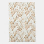 Linge De Cuisine Tissages Blanc Crème (Vertical)