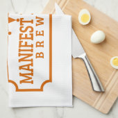 Linge De Cuisine Tissu de barre de logo (Quart Plié)