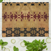 Linge De Cuisine Tissu de boue rustique occidental (Plié)