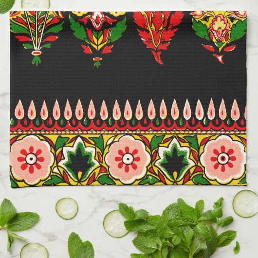 Linge De Cuisine Tissu de coton indien (Plié)