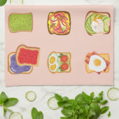 Linge De Cuisine Toast Brunch (Plié)