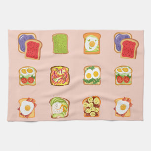 Linge De Cuisine Toast de brunch