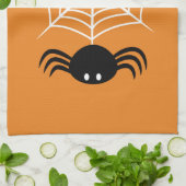 Linge De Cuisine Toile d'araignée Halloween (Plié)