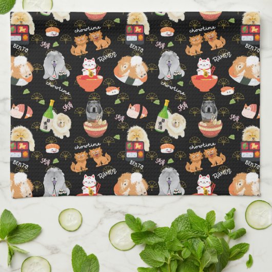 Linge De Cuisine TOKYO CHOWTIME Chow (Plié)