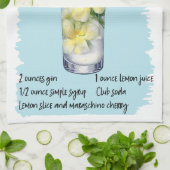 Linge De Cuisine Tom Collins Cocktail Recette (Plié)