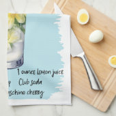 Linge De Cuisine Tom Collins Cocktail Recette (Quart Plié)