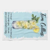 Linge De Cuisine Tom Collins Cocktail Recette (Horizontal)