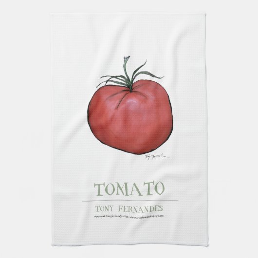 Linge De Cuisine tomate, fernandes élégants (Vertical)