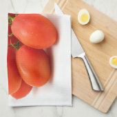Linge De Cuisine Tomate rom (Quart Plié)
