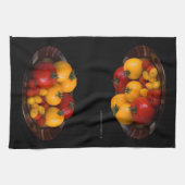 Linge De Cuisine Tomates rouges, tomates jaunes (Horizontal)