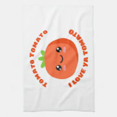 Linge De Cuisine Tomato Tomato Je t'aime Tomate (Vertical)