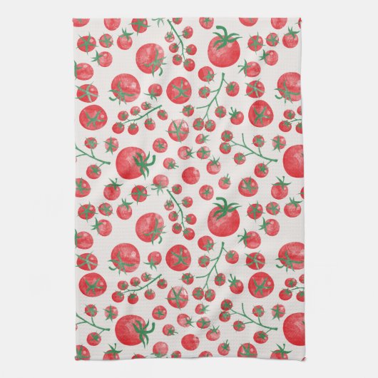 Linge De Cuisine Tomato Watercolor (Vertical)