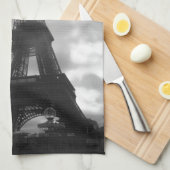 Linge De Cuisine Ton noir de Tour Eiffel (Quart Plié)