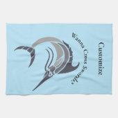 Linge De Cuisine Tonnerre de poisson-épée (Horizontal)