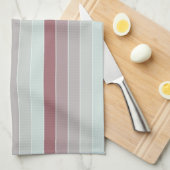 Linge De Cuisine Tons vert rose clair (Quart Plié)