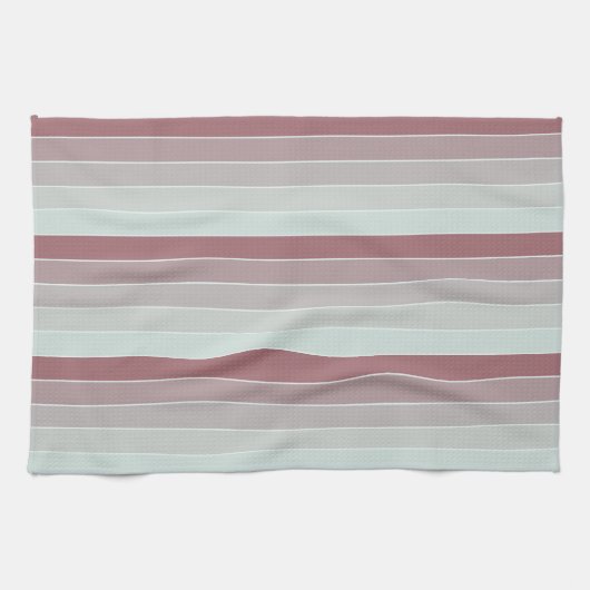 Linge De Cuisine Tons vert rose clair (Horizontal)