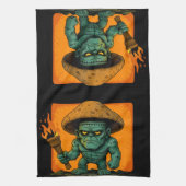 Linge De Cuisine Torch & Temper – Conception de bête champignon (Vertical)