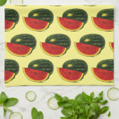 Linge de cuisine torchon fruits pastèque (Plié)