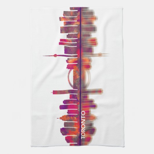 Linge De Cuisine Toronto Skyline (Vertical)