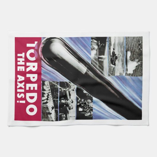 Linge De Cuisine Torpillez l'axe (Horizontal)