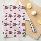 Linge De Cuisine Torrillons de cuisine Science Bear (Quart Plié)
