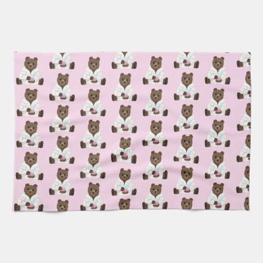 Linge De Cuisine Torrillons de cuisine Science Bear (Horizontal)