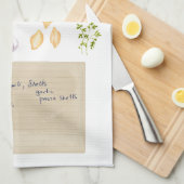 Linge De Cuisine Torrillons de recette d'antan (Quart Plié)