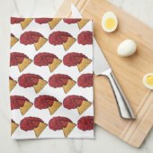 Linge De Cuisine Tortilla Chips et tremper Tomate Salsa Mexicain (Quart Plié)