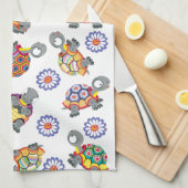 Linge De Cuisine tortue (Quart Plié)