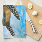 Linge De Cuisine Tortue 1 (Quart Plié)