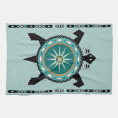 Linge De Cuisine Tortue autochtone (Horizontal)