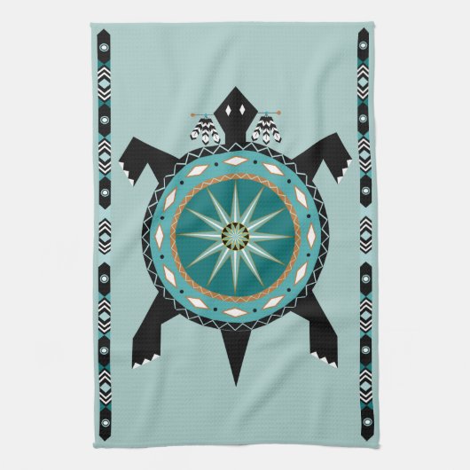 Linge De Cuisine Tortue autochtone (Vertical)
